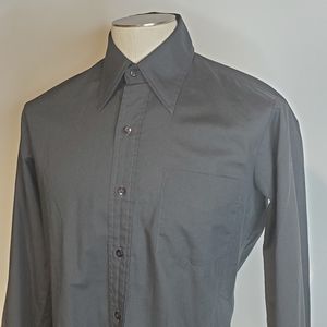 Vintage 70s Longsleeve Yellow Shirt Tapered The Au